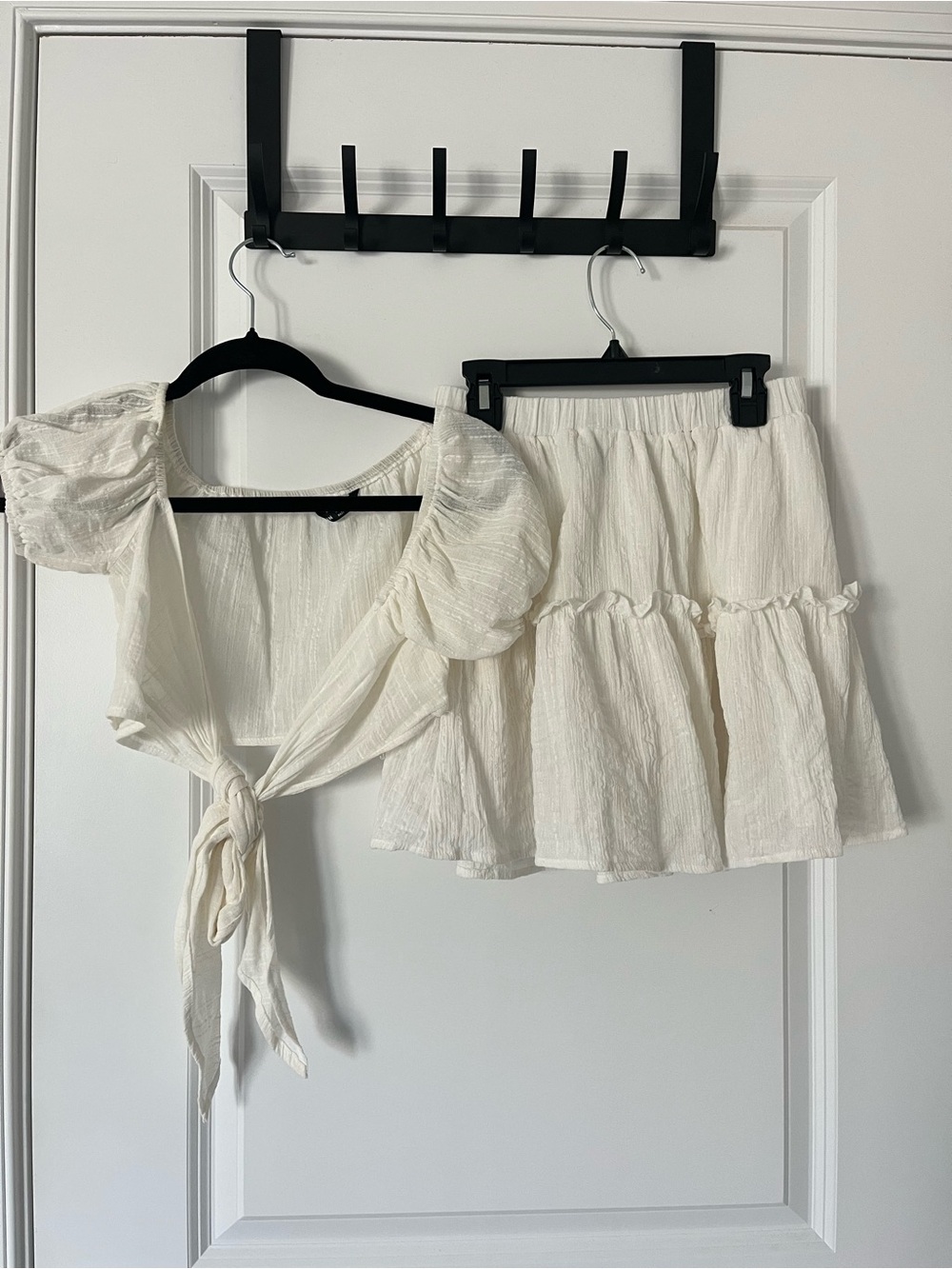 SHEIN Small White Skirt Set